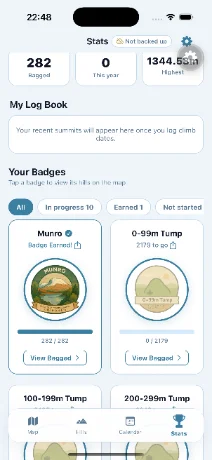 Classification rounds with completion progress